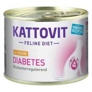 Kattovit Diabetes/ Gewicht 185 g - 24 x 185 g Huhn