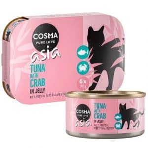 Cosma Asia in Jelly 6 x 170 g - Thunfisch & Brasse