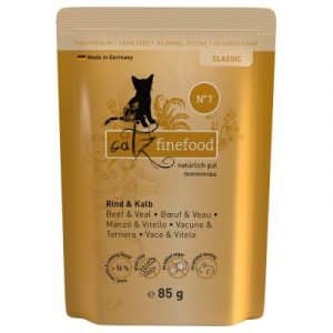 Sparpaket catz finefood 64 x 85 g - Geflügel