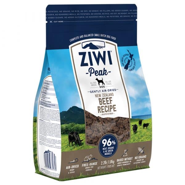 Ziwi Peak Air Dried Hundefutter mit Rind - 2 x 1 kg