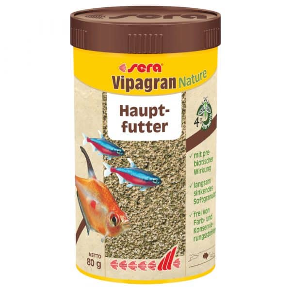 sera Vipagran Nature Softgranulat - Sparpaket: 2 x 1000 ml