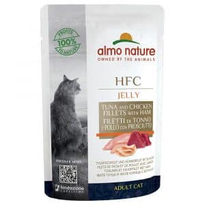 Sparpaket Almo Nature HFC Jelly Pouch 24 x 55 g - Thunfisch