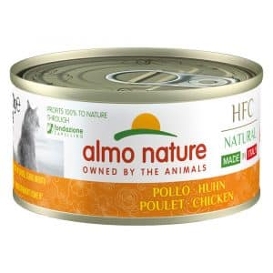 Sparpaket Almo Nature HFC Natural Made in Italy 12 x 70 g - Huhn
