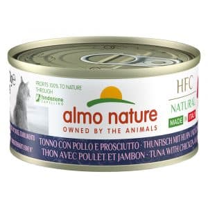 Sparpaket Almo Nature HFC Natural Made in Italy 12 x 70 g - Thunfisch