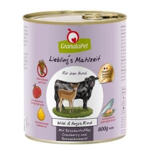 GranataPet Liebling's Mahlzeit Mixpaket 6 x 800 g - Mix I (6 Sorten)