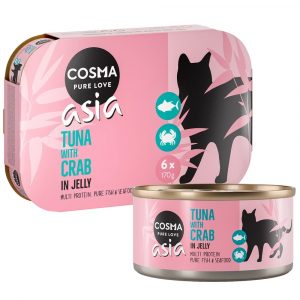 Cosma Asia in Jelly 6 x 170 g - Huhn & Hühnchenleber