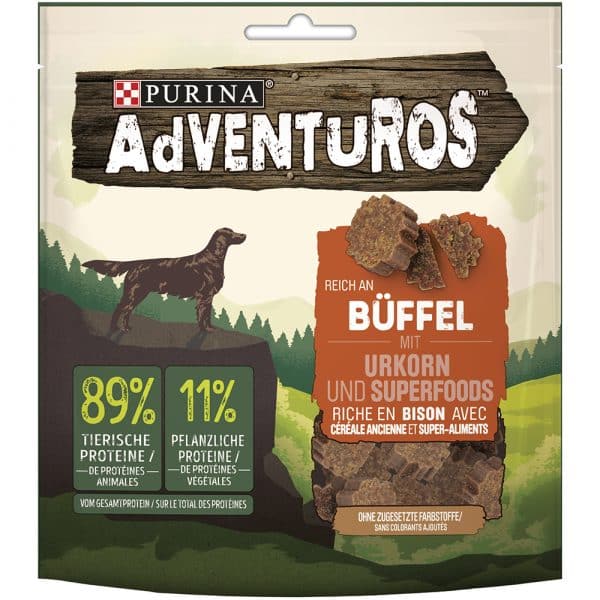 AdVENTuROS Reich an Büffel mit Urkorn - 12 x 90 g