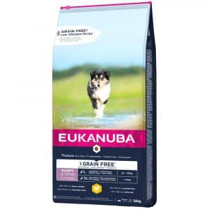 Eukanuba Grain Free Puppy Large Breed Huhn - Sparpaket: 2 x 12 kg
