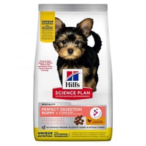 Hill's Science Plan Small & Mini Puppy Perfect Digestion - Sparpaket: 2 x 6 kg
