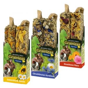 JR Farm Farmy's Grainless Mixed Pack - 6 x 2 Sticks (3 Sorten je 140 g)