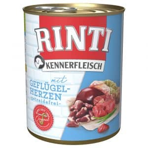 RINTI Kennerfleisch 1 x 800 g - mit Geflügelherzen