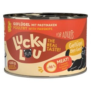 Sparpaket Lucky Lou Adult 24 x 200 g - Geflügel