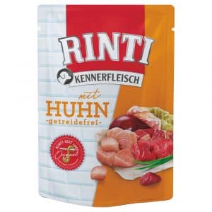 RINTI Kennerfleisch Pouches 10 x 400 g - Huhn