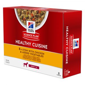 Hill’s Science Plan Adult Healthy Cuisine mit Huhn - 48 x 90 g