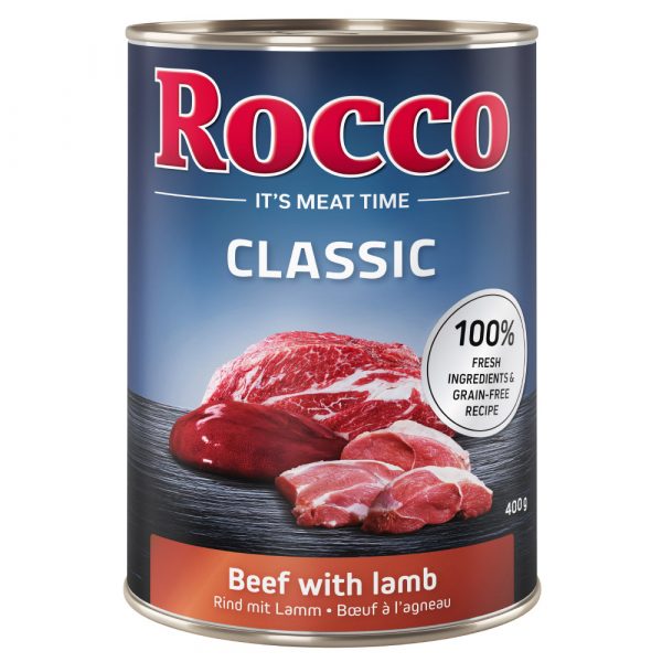 Sparpaket Rocco Classic 24 x 400 g - Rind mit Lamm