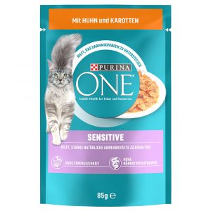 Purina One Sensitive - Huhn/Karotte 26 x 85 g