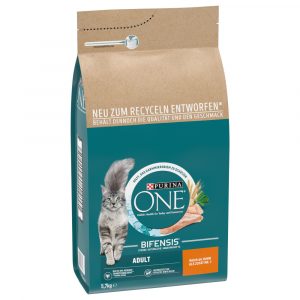 Purina ONE Adult Huhn & Vollkorngetreide - Sparpaket: 2 x 5