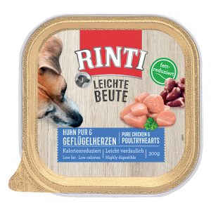 RINTI Leichte Beute 9 x 300 g - Huhn & Geflügelherzen