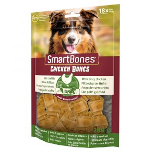 SmartBones Kausnacks Huhn für kleine Hunde - 3 x 18 Stück