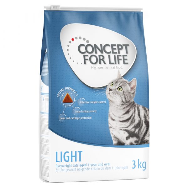 Sparpaket Concept for Life Trockennahrung zum Vorteilspreis - Light Adult - Verbesserte Rezeptur! (3 x 3 kg)