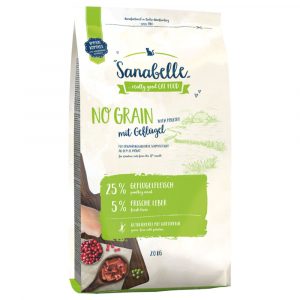 2 x 2 kg Sanabelle im Mixpaket - Sensitive Lamm & Sensitive Geflügel