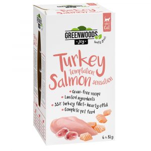 Greenwoods Joy Putenfilet mit Lachs 24 x 85 g