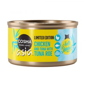 Cosma Asia Sommer-Edition: Hühnchen mit Thunfisch und Thunfischrogen - 24 x 85 g