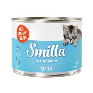 Smilla Kitten 6 x 200 g - Mix: Huhn