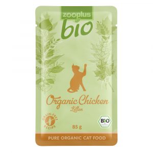 Sparpaket zooplus Bio 24 x 85 g - Kitten Bio Huhn