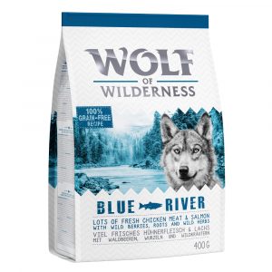 Wolf of Wilderness - getreidefrei - zum Probierpreis! - Blue River - Lachs (400 g)