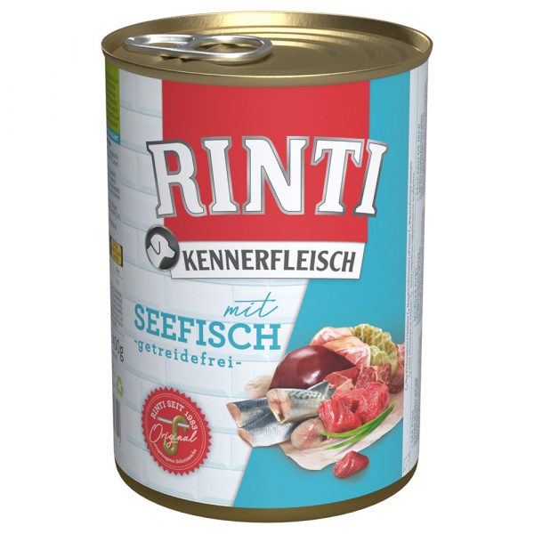 Sparpaket RINTI Kennerfleisch 12 x 400 g - Seefisch