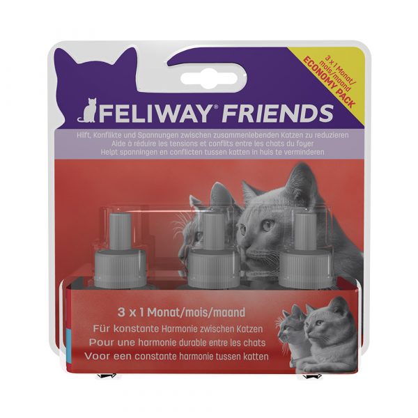 Feliway® Friends Nachfüllflakons - Sparset: 3 x 48 ml Nachfüllflakons