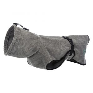 Trixie Bademantel für Hunde - L: Rückenlänge 60 cm