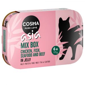 Cosma Asia in Jelly 6 x 170 g - Mix 2 (5 Sorten)