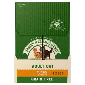 James Wellbeloved Adult Cat Grain Free Truthahn - 12 x 85 g