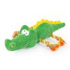 Doglove Hundespielzeug Krokodil - L 41 x B 24 x H 10 cm