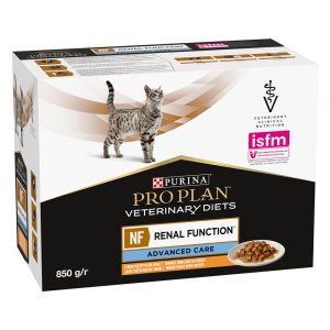 Purina Pro Plan Veterinary Diets Feline NF Advance Care Huhn - 10 x 85 g