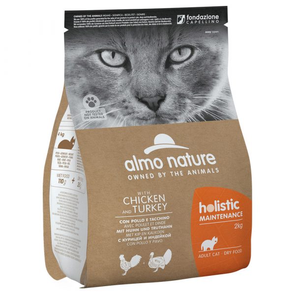 Almo Nature Holistic Maintenance Huhn und Pute - Sparpaket: 2 x 2 kg