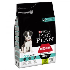 PURINA PRO PLAN Medium Puppy Lamm & Reis OPTIDIGEST - 3 kg
