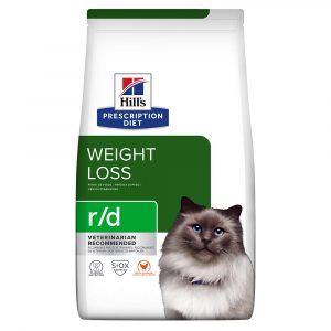 Hill's Prescription Diet r/d Weight Loss mit Huhn - Sparpaket: 2 x 3 kg