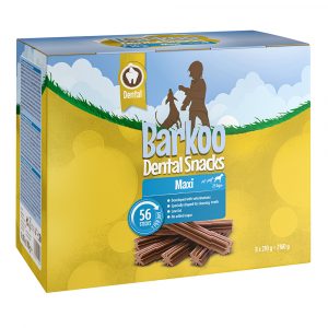 Sparpaket Barkoo Dental Snacks 28 bzw. 56 Stück - für große Hunde 56 St. (2