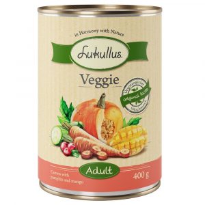 Sparpaket Lukullus Naturkost 24 x  400 g - Adult Veggie