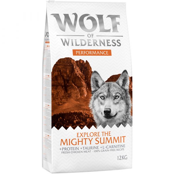 2 x 12 kg Wolf of Wilderness "Explore" - getreidefrei - Explore The Mighty Summit - Performance