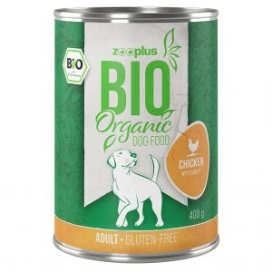 zooplus Bio Einzeldose 1 x 400g - Bio-Huhn mit Bio-Karotte