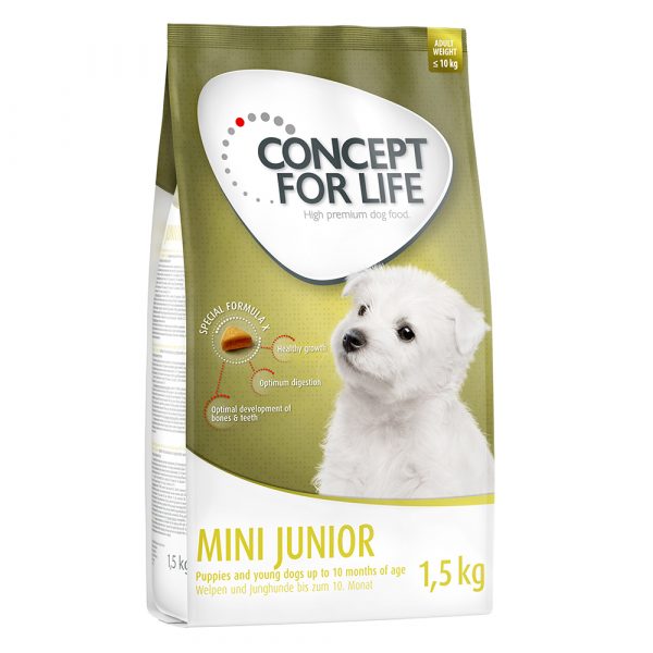 Sparpaket Concept for Life 2 x Großgebinde - Mini Junior (2 x 3 kg)