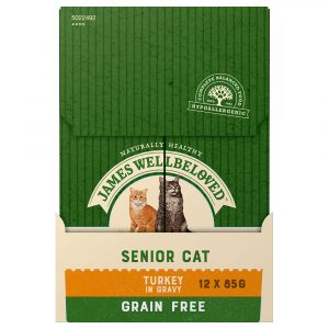 James Wellbeloved Senior Cat Grain Free Truthahn - 48 x 85 g