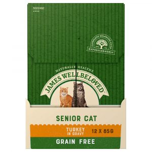 James Wellbeloved Senior Cat Grain Free Truthahn - 96 x 85 g