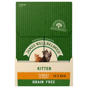 James Wellbeloved Kitten Grain Free Truthahn - 24 x 85 g