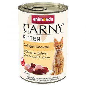 Animonda Carny Kitten 12 x 400 g - Geflügel-Cocktail