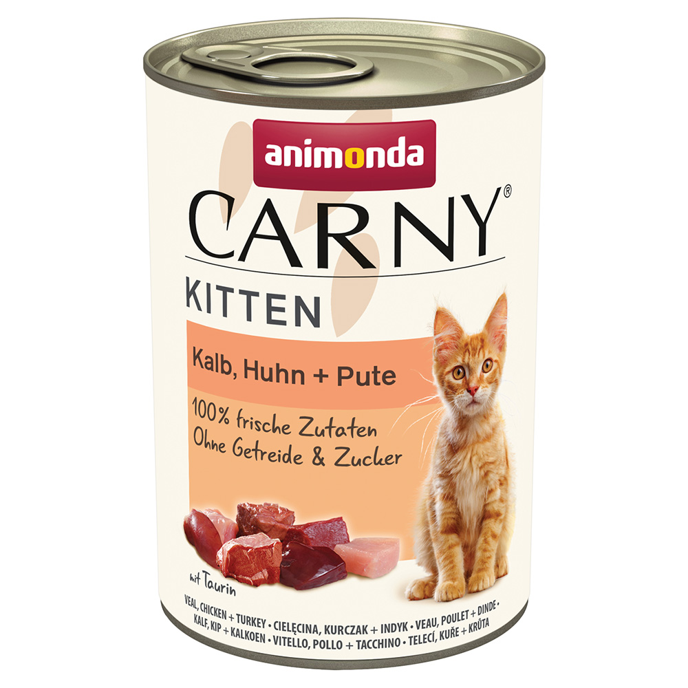 Animonda Carny Kitten 12 x 400 g - Kalb